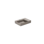 Waschtisch Elegance Squared B= 60 cm Ablage rechts