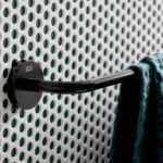 Badetuchstange B 50 cm EMCO EMCO round black
