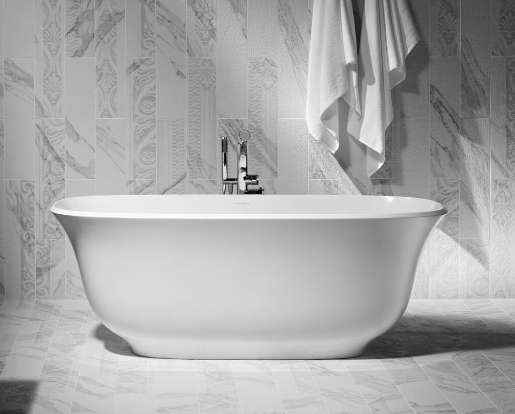 Badewanne freistehend Glanz V+A Amiata
