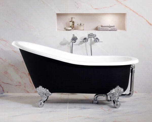 Badewanne freistehend Glanz V+A Shropshire