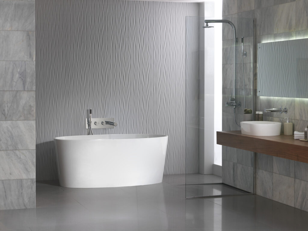 Badewanne freistehend Glanz V+A IOS