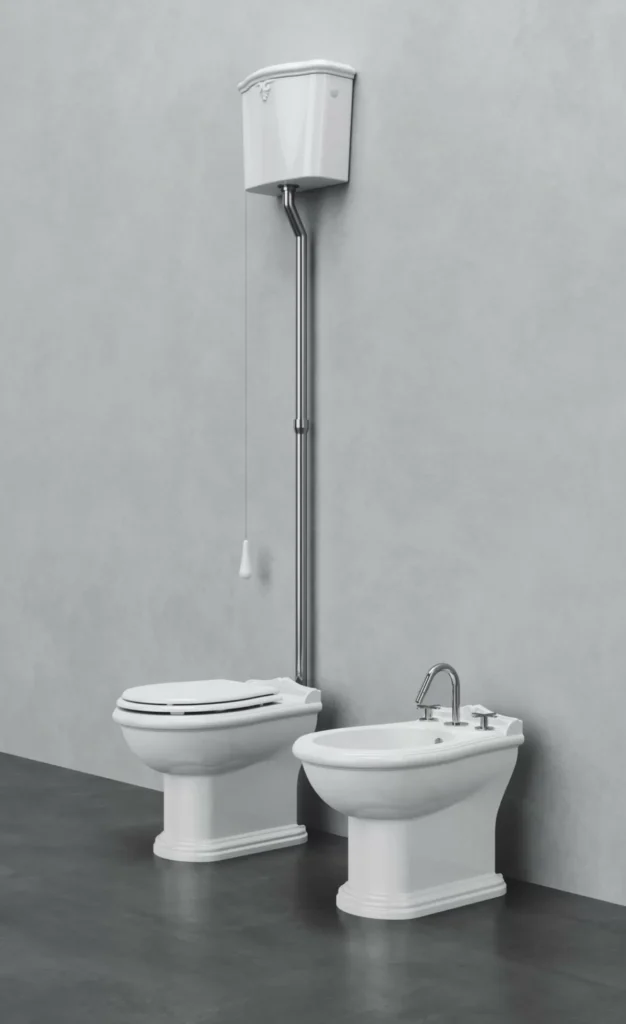 Bidet Stand Azzurra Keramik Nostalgisch Linie Jubiläum