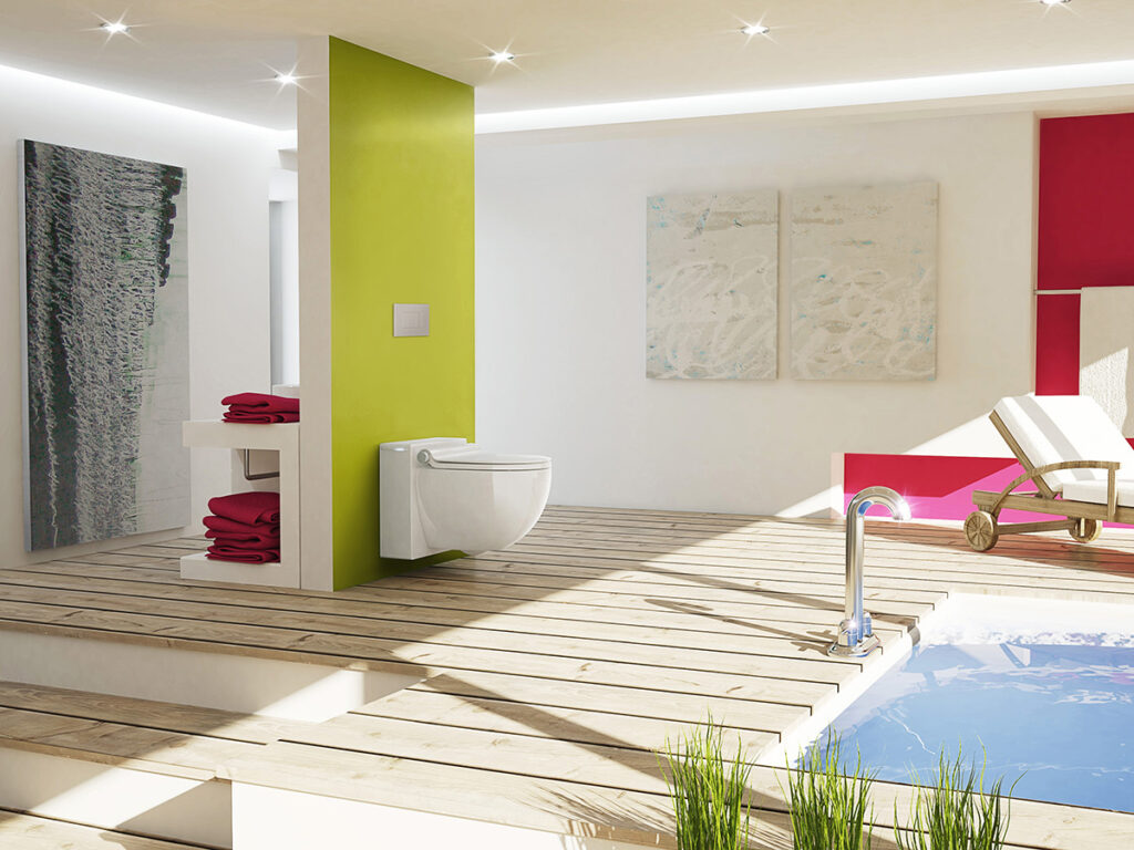 Dusch-WC LAPREVA P1 Dusch-WC