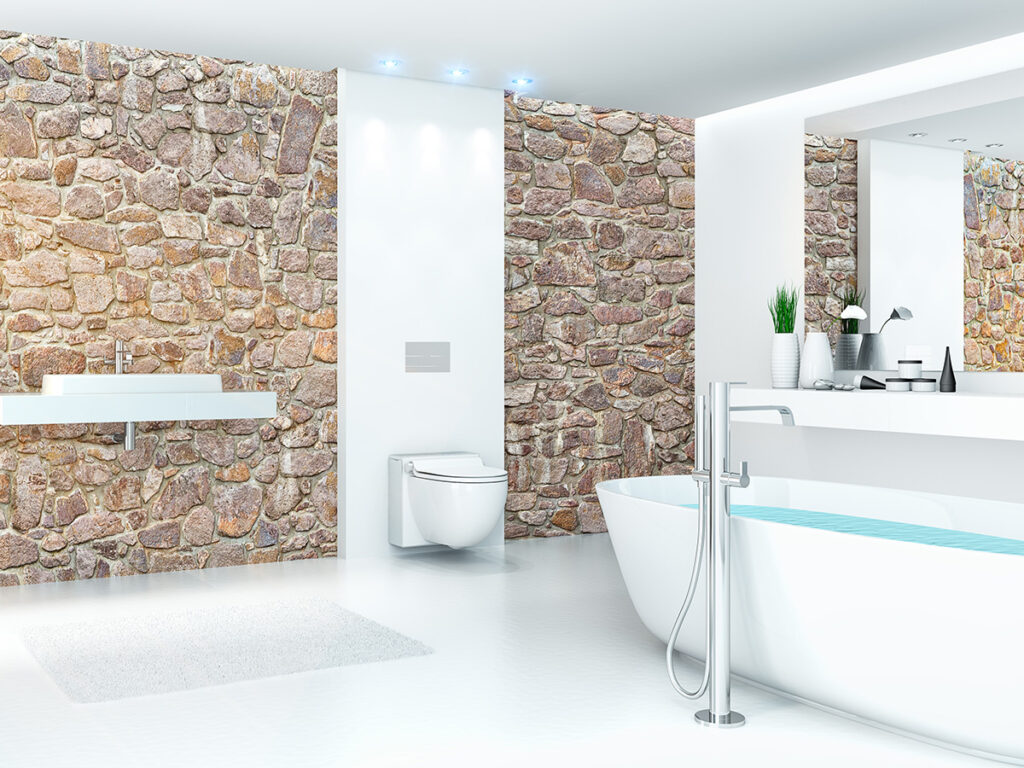 Dusch-WC LAPREVA P1 Dusch-WC weiss glanz