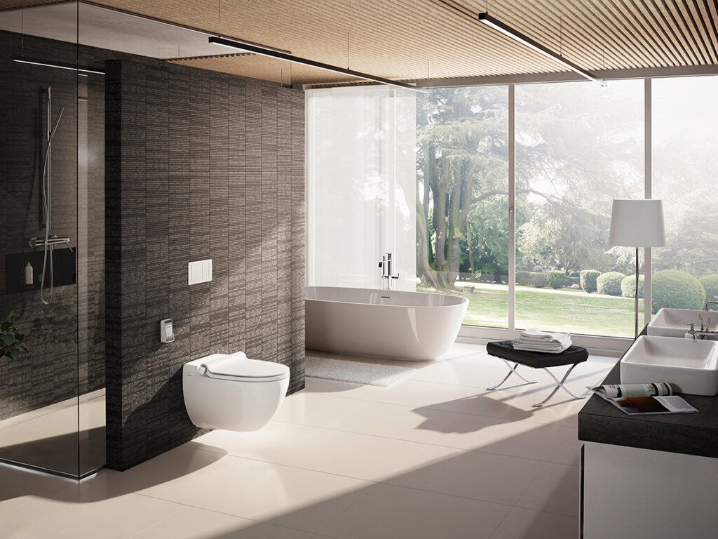 Dusch-WC LAPREVA P2 weiss glanz