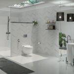 Dusch-WC LAPREVA P2 weiss glanz