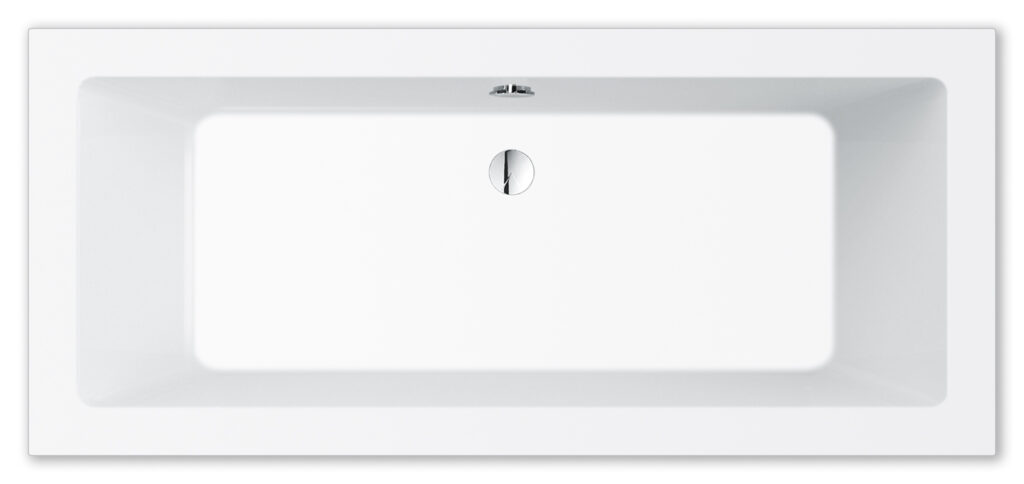 Badewanne Repabad Livorno Mono 170x75 Einbaubadewanne Weiss
