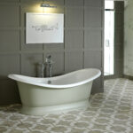 Badewanne freistehend V+A Marlborough grün