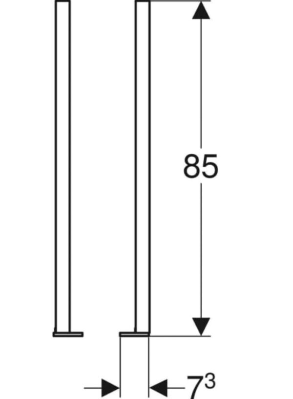 Duofix Geberit Ständer – Bild 2