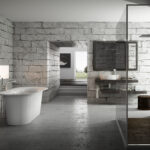 Badewanne freistehend Glanz V+A Monaco