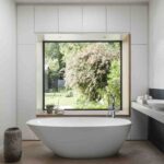 Badewanne freistehend Glanz V+A Mozzano