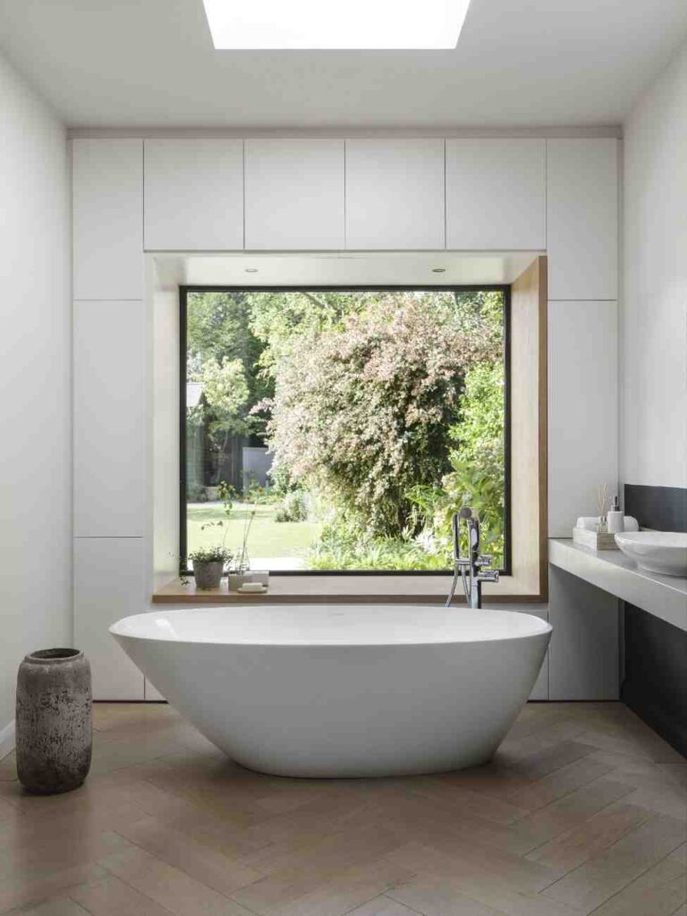 Badewanne freistehend Glanz V+A Mozzano