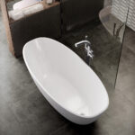Badewanne freistehend Glanz V+A Mozzano