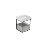 Badmöbel Azzurra Keramik Elegance Squared 58 cm