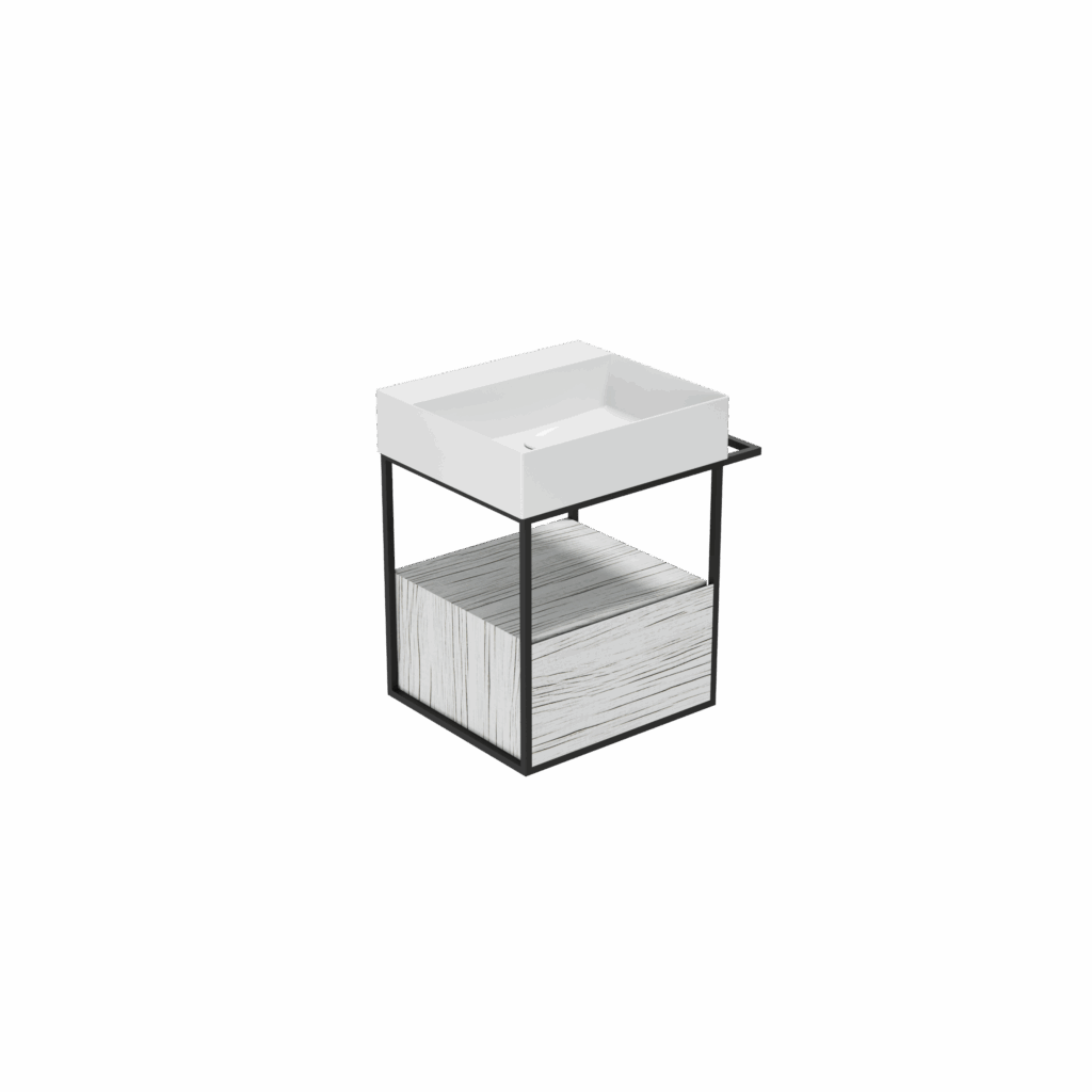 Badmöbel Azzurra Elegance Squared 58 cm