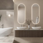 Badewanne freistehend Glanz V+A Seros 165