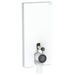 Monolith Geberit Weiss Stand-WC 101 Bodenstehend Glas Spülkasten