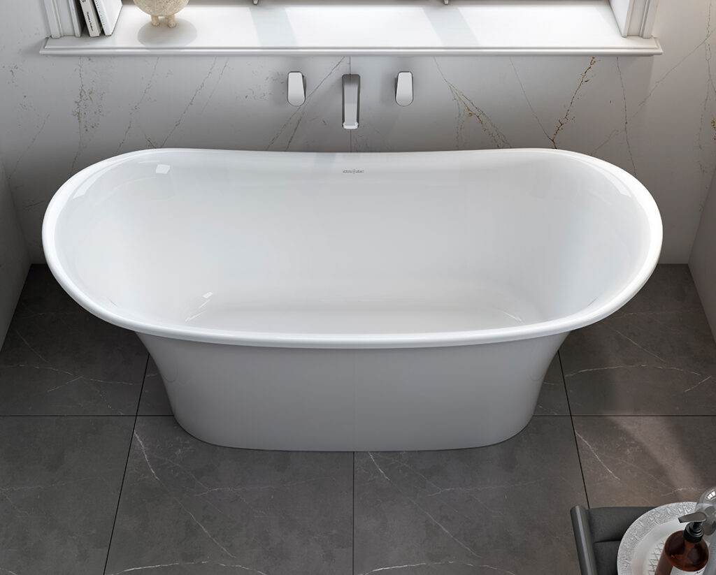 Badewanne freistehend Glanz V+A Toulouse