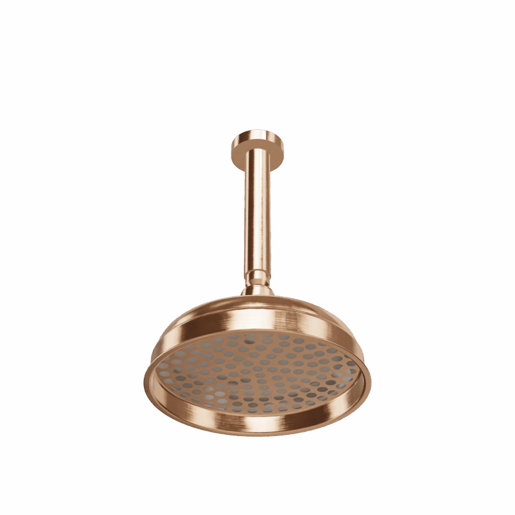 Kopfbrause retro Treemme Romantica D=20cm Rose Gold gebürstet