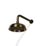 Kopfbrause retro D= 20cm Treemme Romantica Bronze gebürstet