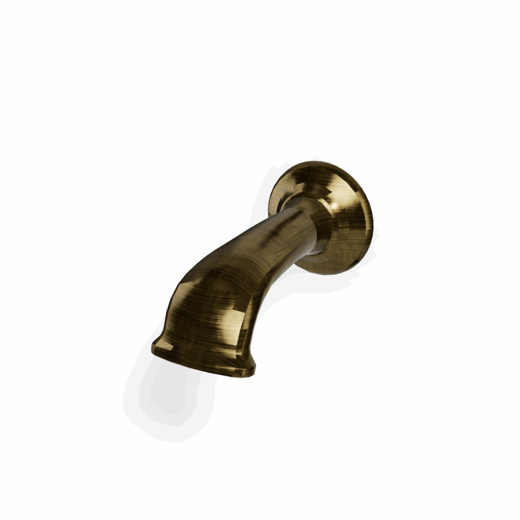 Einlauf Badewanne Treemme Old Italy retro Bronze gebürstet