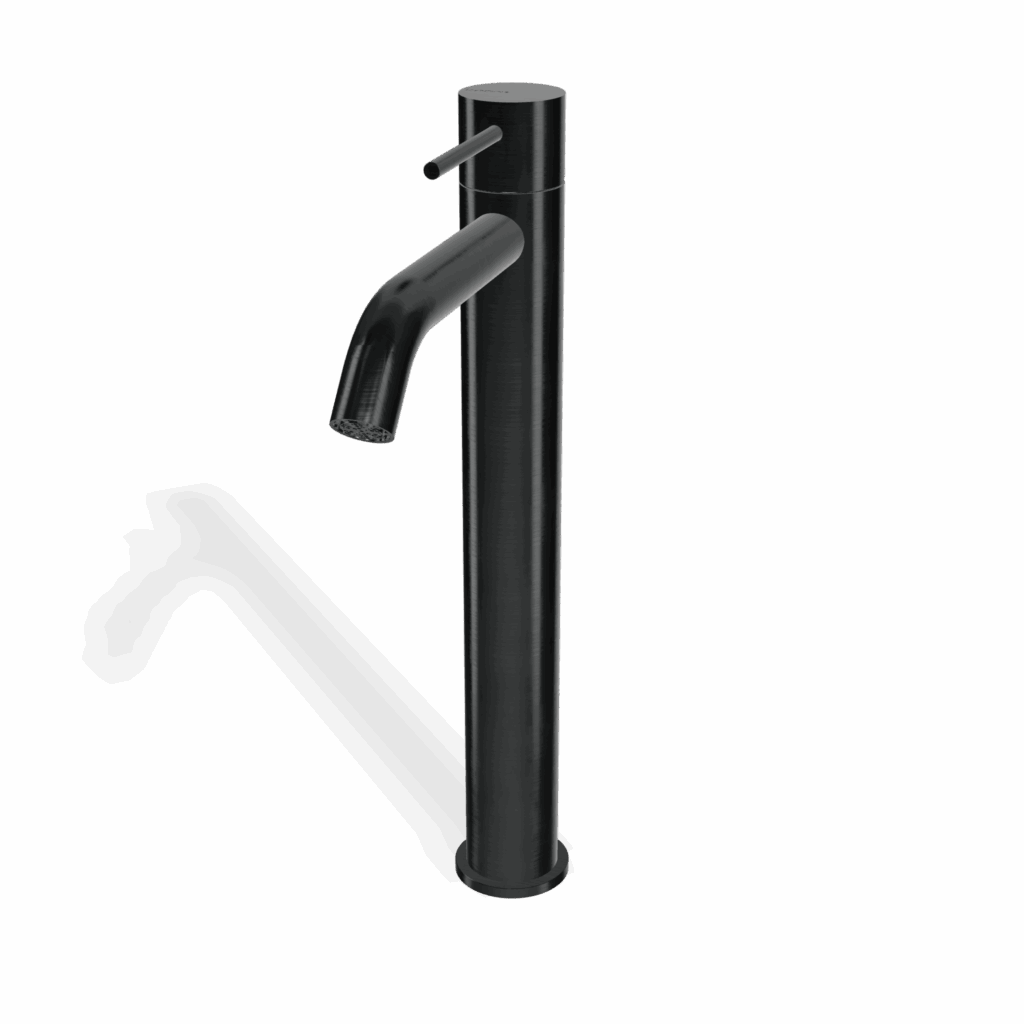 Aufsatzbecken Mischer Treemme 40 mm PVD Black A= 14 cm