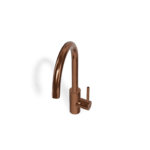 Mischer für Küche Treemme 40 mm PVD Bronze Schwenkauslauf