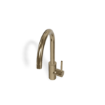Mischer für Küche Treemme 40 mm PVD Gold Schwenkauslauf