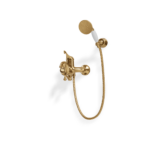 Mischer für Badewanne AP Treemme Piccadilly Retro Gold gebürstet