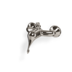 Mischer für Dusche AP Treemme Piccadilly retro Chrom glanz