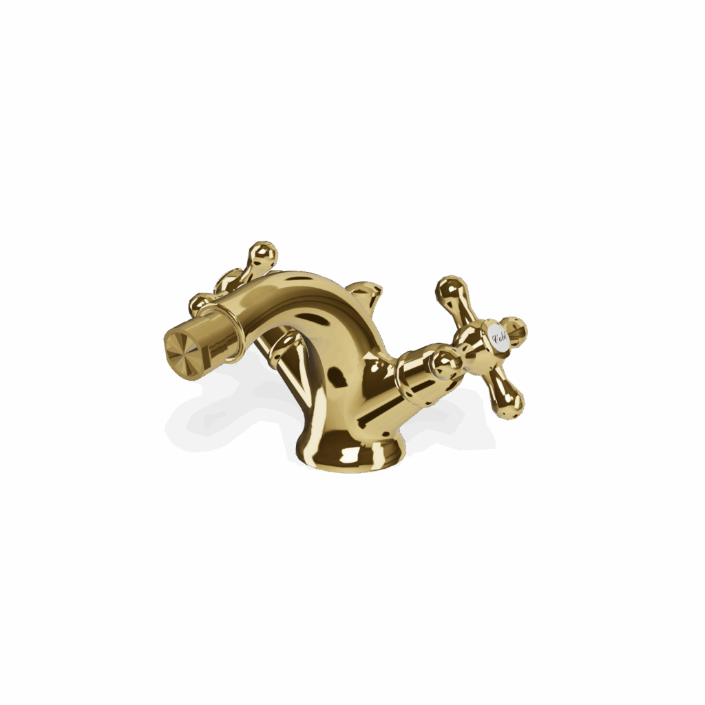 Bidetmischer Treemme Romantica Retro Gold Glanz