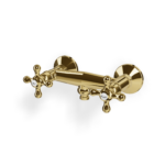 Mischer für Dusche AP Treemme Romantica Retro Gold Glanz