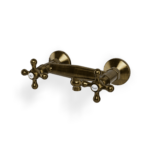 Mischer für Dusche AP Treemme Romantica Retro Bronze gebürstet