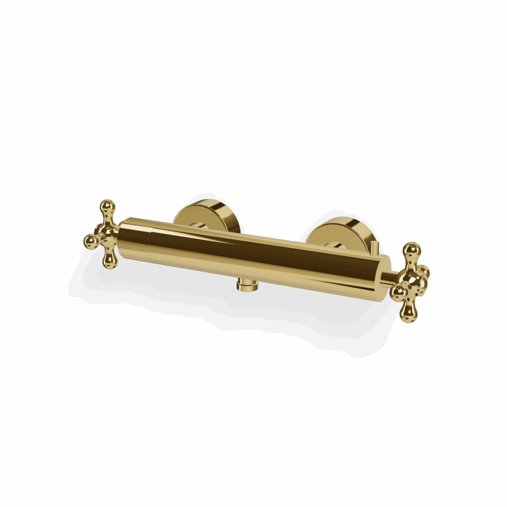 Mischer für Dusche AP thermostat Treemme Romantica Gold Glanz