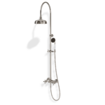 Duschsystem mit Mischer Treemme Romantica Retro Chrom Glanz