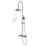 Duschsystem Treemme Romantica Kreuzgriff 20 Nostalgisch Chrom glanz