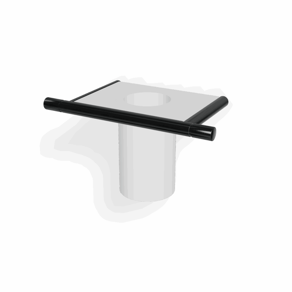 Becherhalter Linie 40 mm Gun-Metal-Black Treemme