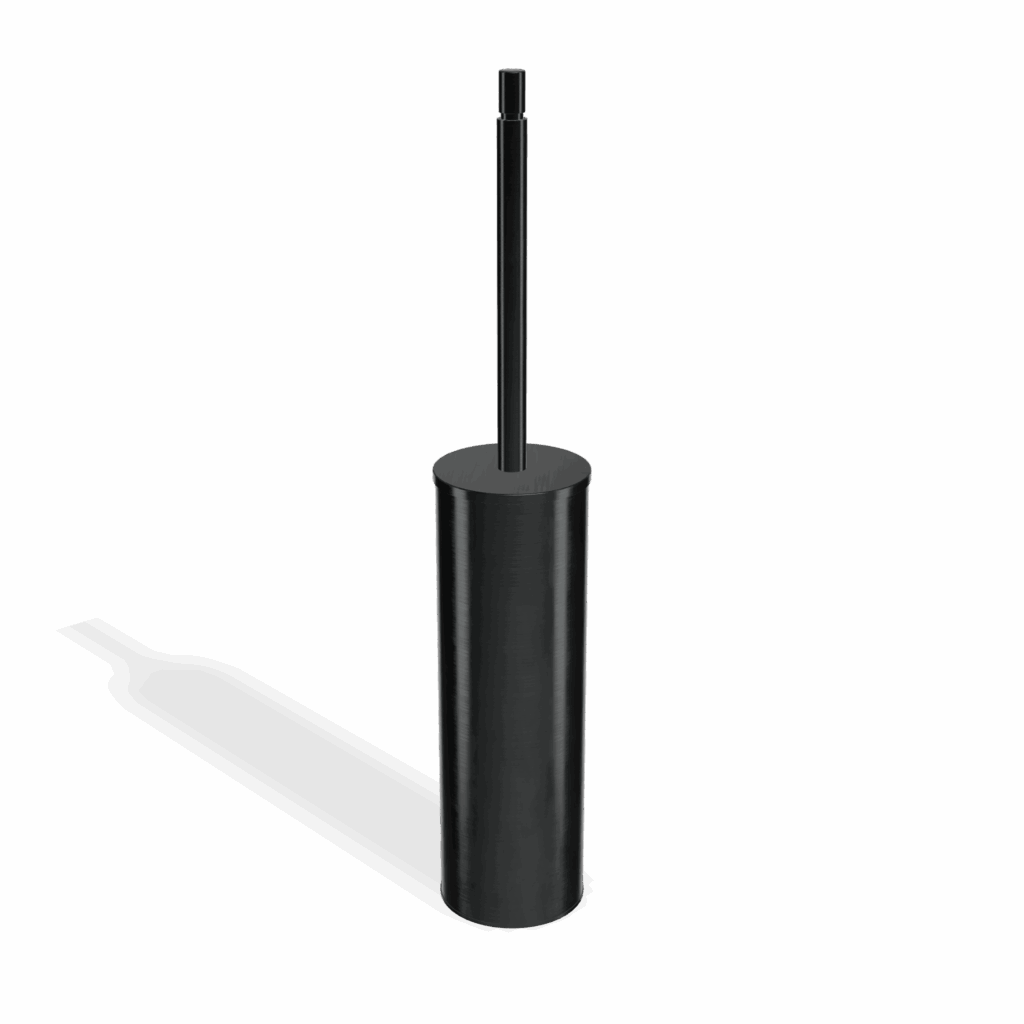 WC-Bürstenhalter stand Linie 40 mm Gun-Metal-Black Treemme Rubinetterie