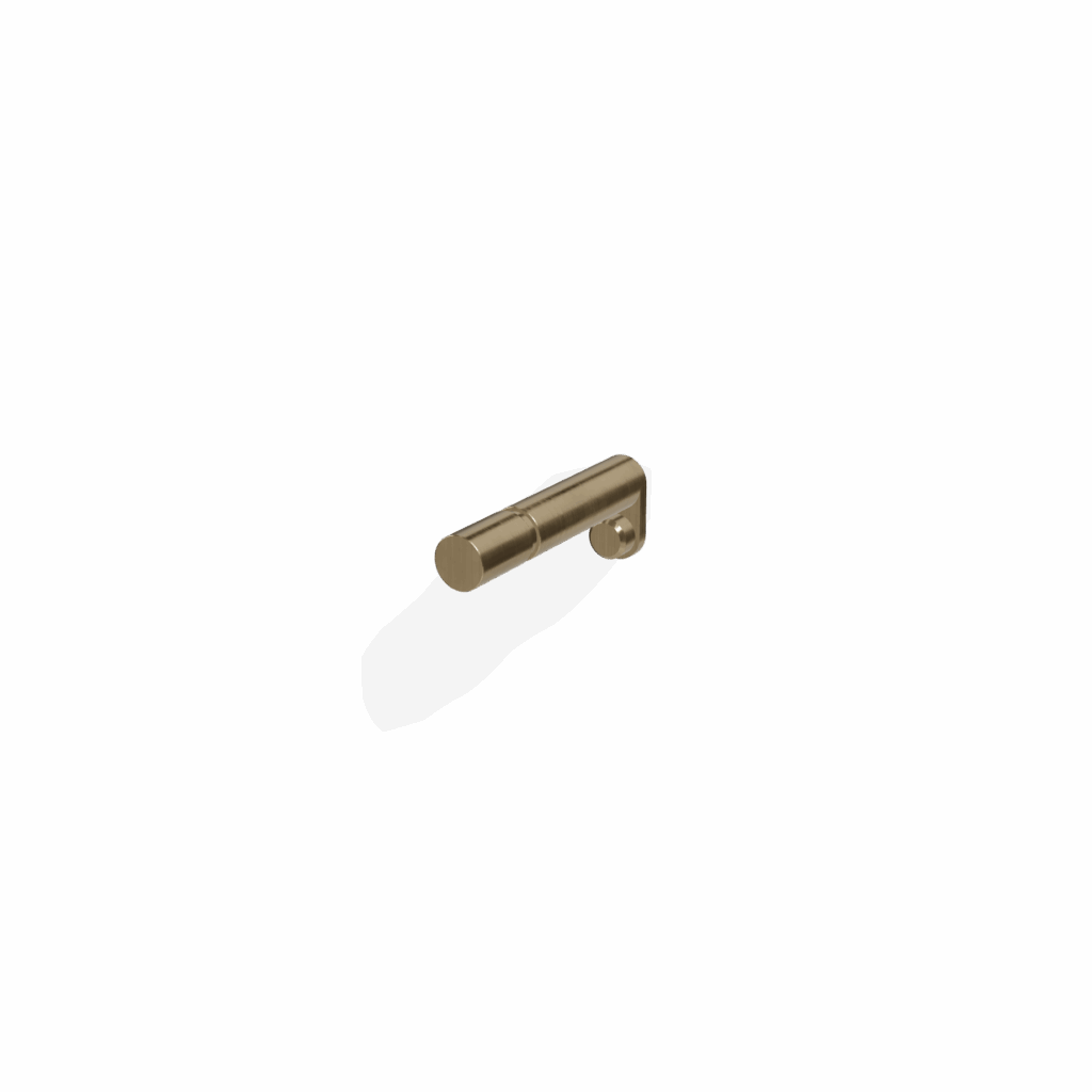 Kleiderhaken Linie 40 mm Gold Treemme