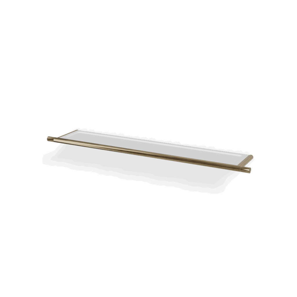 Ablage B0 52 cm Treemme Linie 40 mm gold