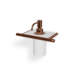 Seifendispenser Edelstahl Linie 40 mm wandmodell Bronze Treemme