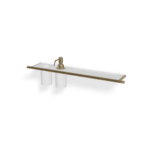 Reling-Ablage Treemme 40mm Edelstahl Corian PVD Gold