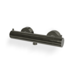 Dusch Armatur 2 Verbraucher AP Thermostat Treemme X-Change Chrom Schwarz gebürstet