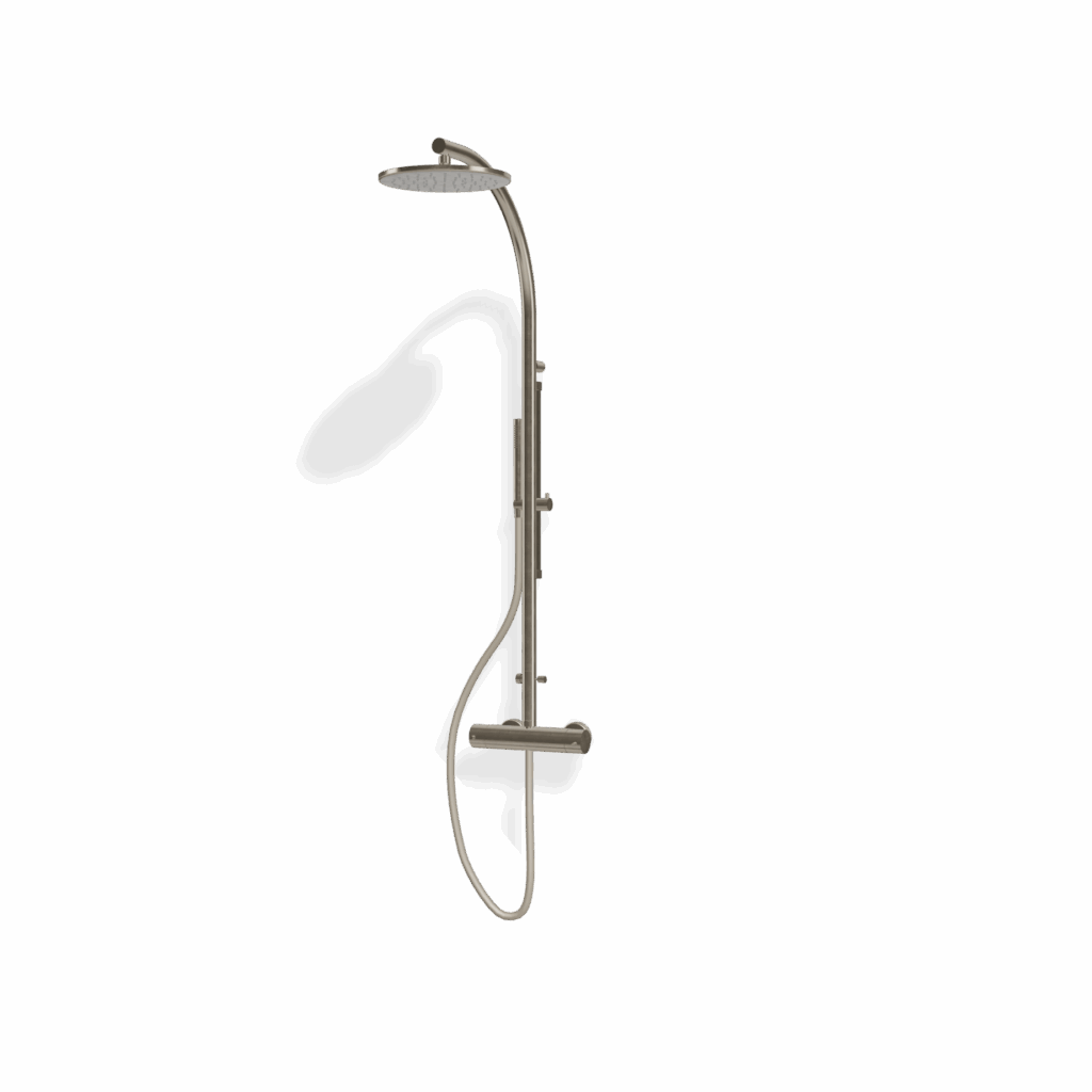 Duschsystem Treemme SHOWERS 25D Nickel gebürstet