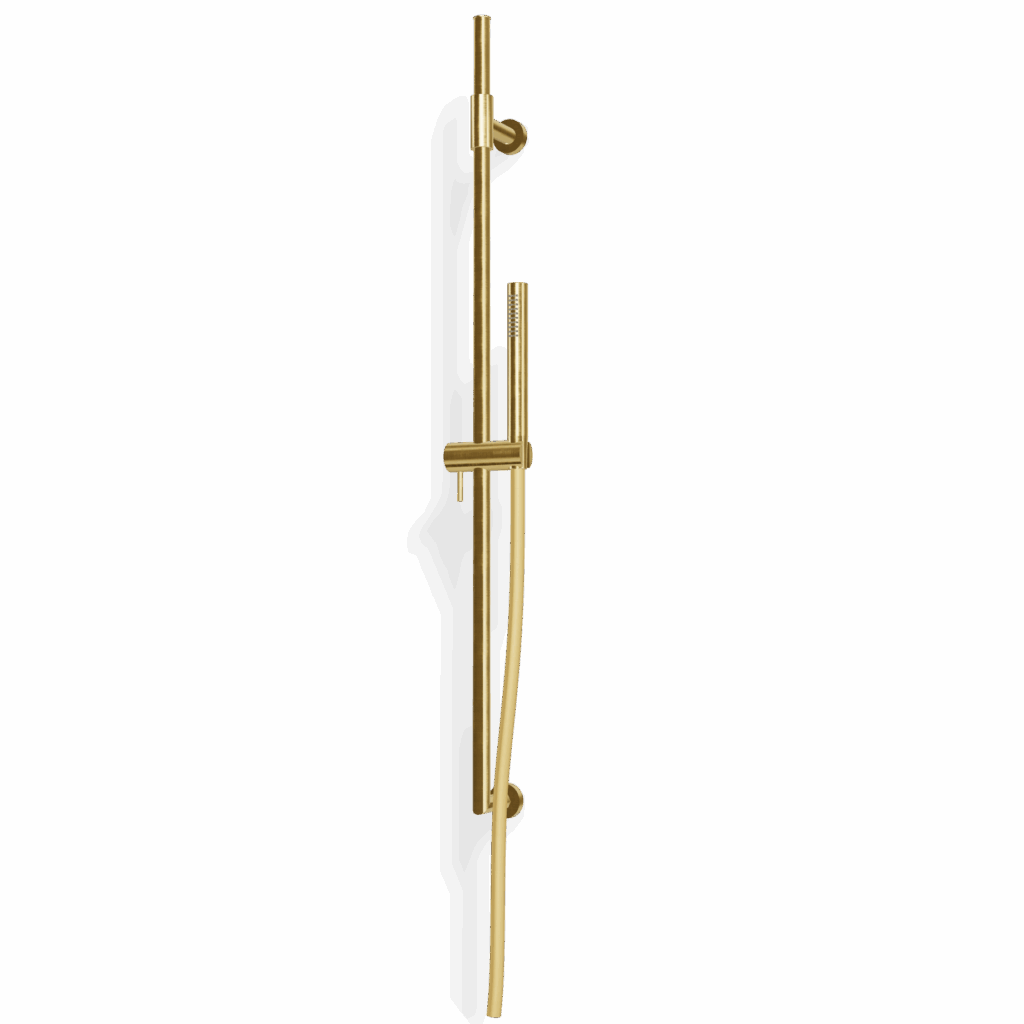 Gleitstange Set Treemme SHOWERS L= 911 Gold gebürstet