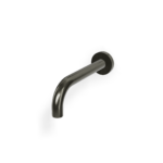 Einlauf für Badewanne Treemme Line A=17 cm Chrom Schwarz gebürstet