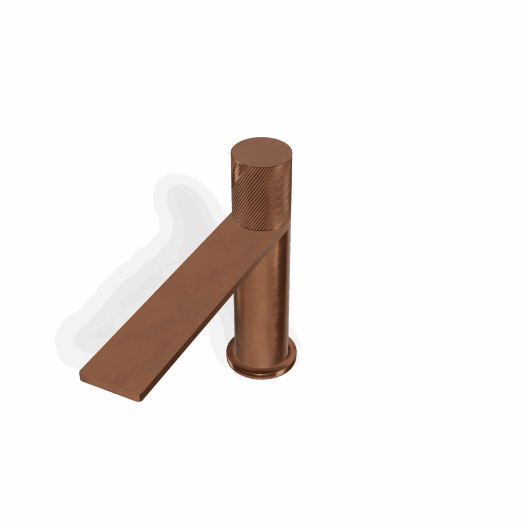 Mischer für Waschtisch Treemme 3.6 mm Gerillt PVD Bronze