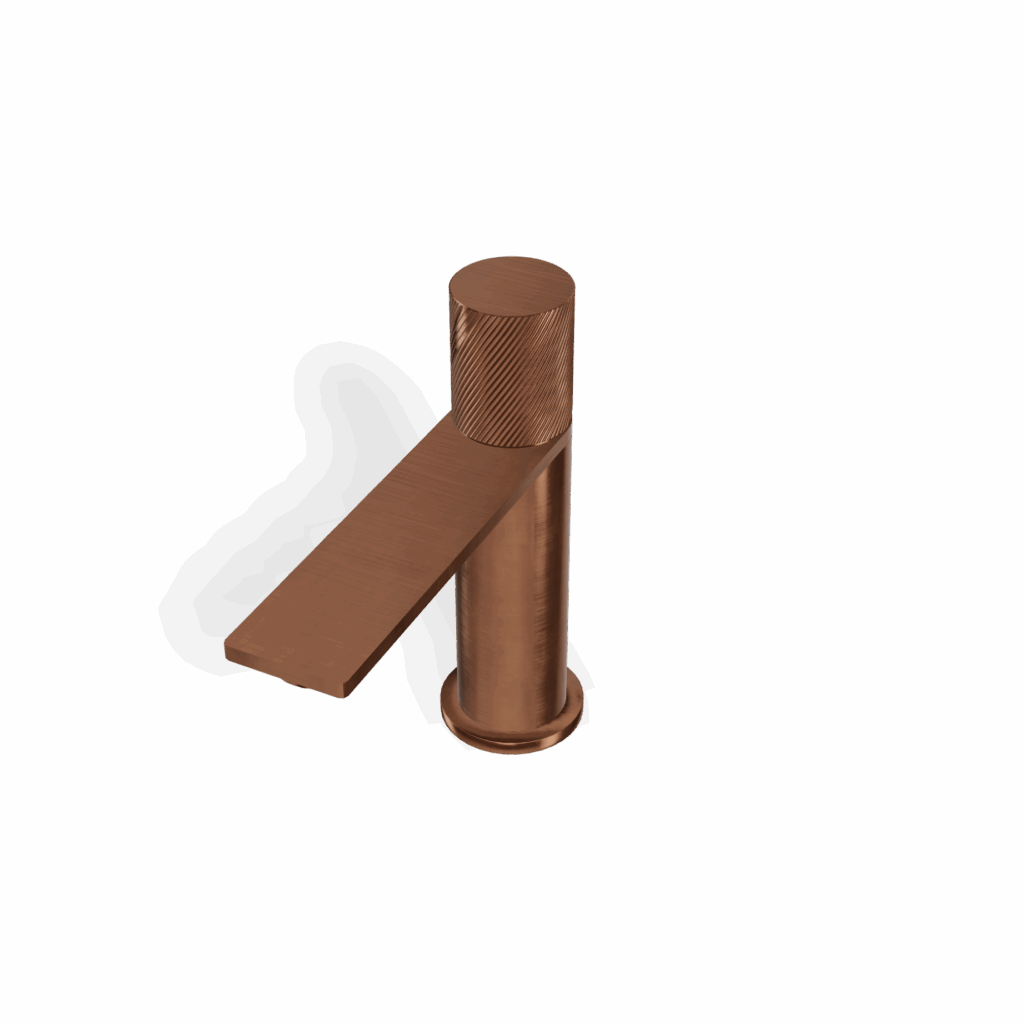 Mischer für Waschtisch Treemme 3.6 mm Gerillt PVD Bronze