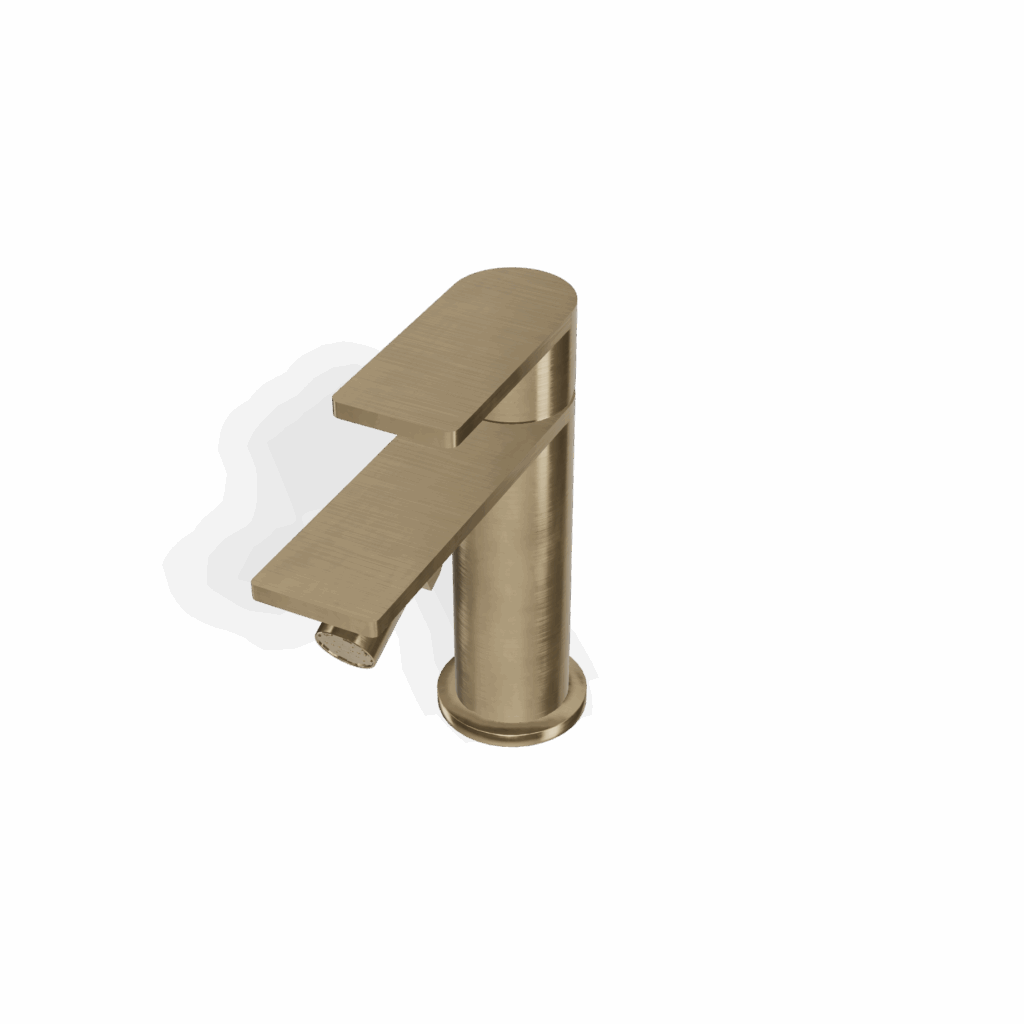 Mischer für Bidet Edelstahl Treemme 3.6 mm PVD Gold