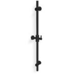 Gleitstange solo Treemme SHOWERS eckigem Design L=68 Schwarz matt